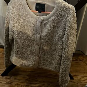 This is a sanctuary shirt or jacket. I took the tags off but never wore it.